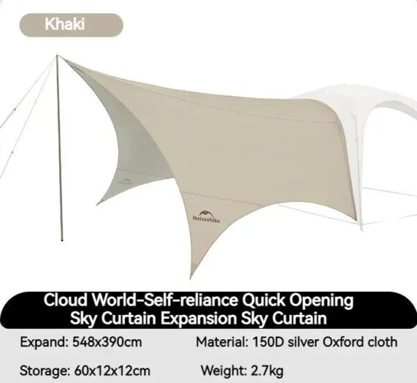 naturehike-quick-open-canopy-naturehike-n10 - Dachzelthimmel GmbH