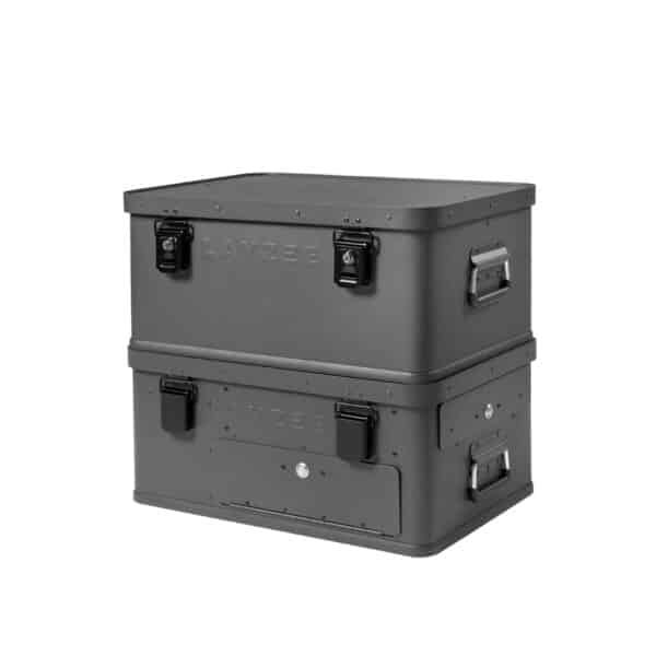 aluminium-box-layzee-stapelbar-eurobox - Dachzelthimmel GmbH